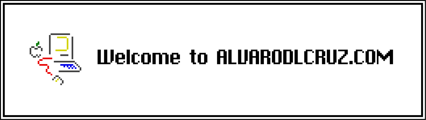 Welcome to ALVARODLCRUZ.COM